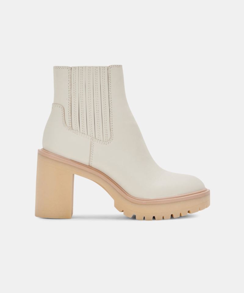 Dolce Vita - Caster H2o Booties Ivory Leather