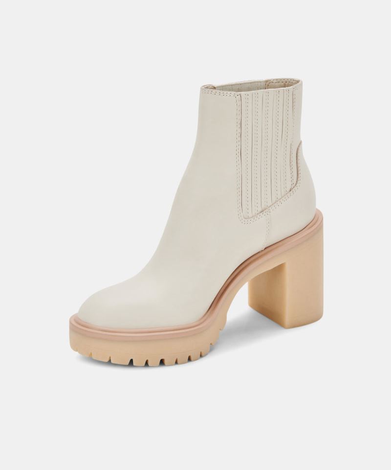 Dolce Vita - Caster H2o Booties Ivory Leather