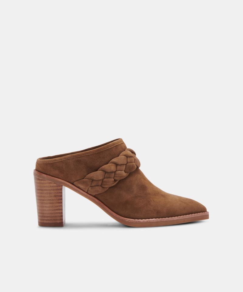 Dolce Vita - Serla Mules Dk Brown Suede