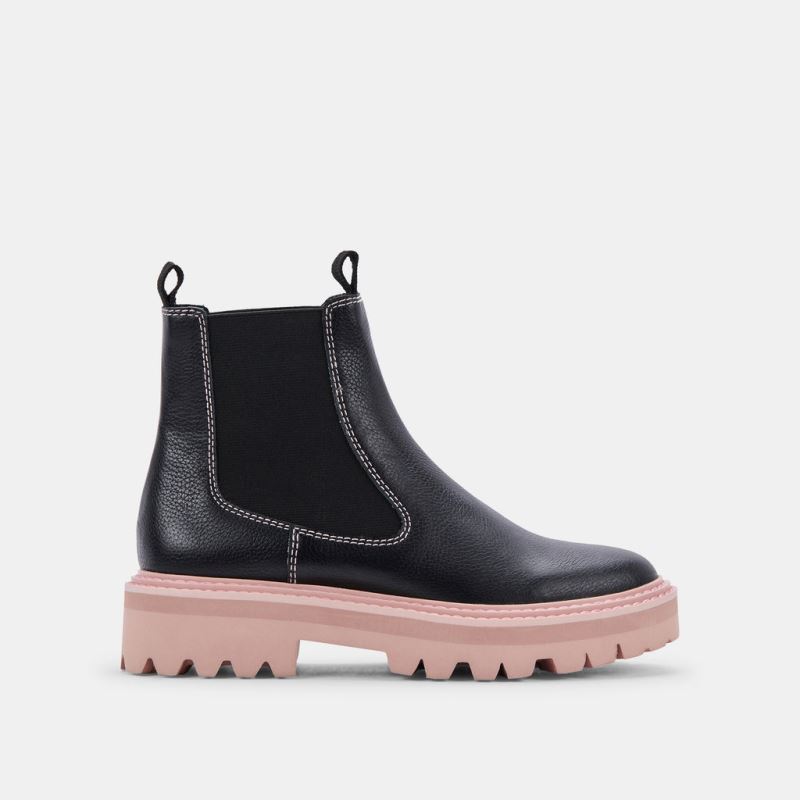 Dolce Vita - Moana H2o Boots Black Pink Leather