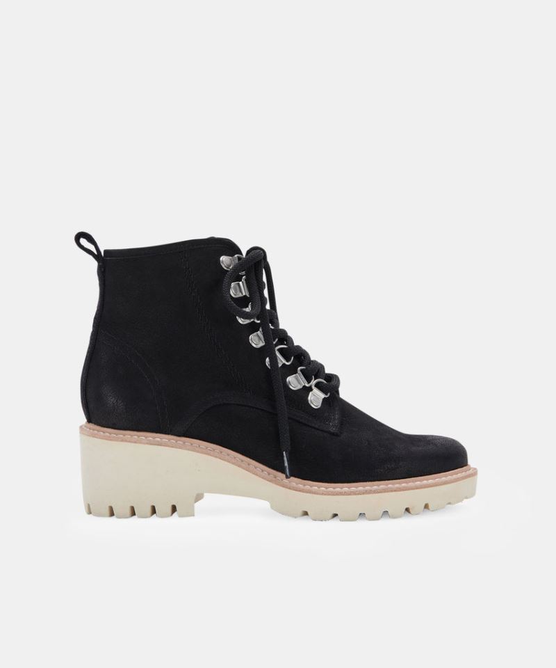 Dolce Vita - Huey Hiker Boots Black Nubuck