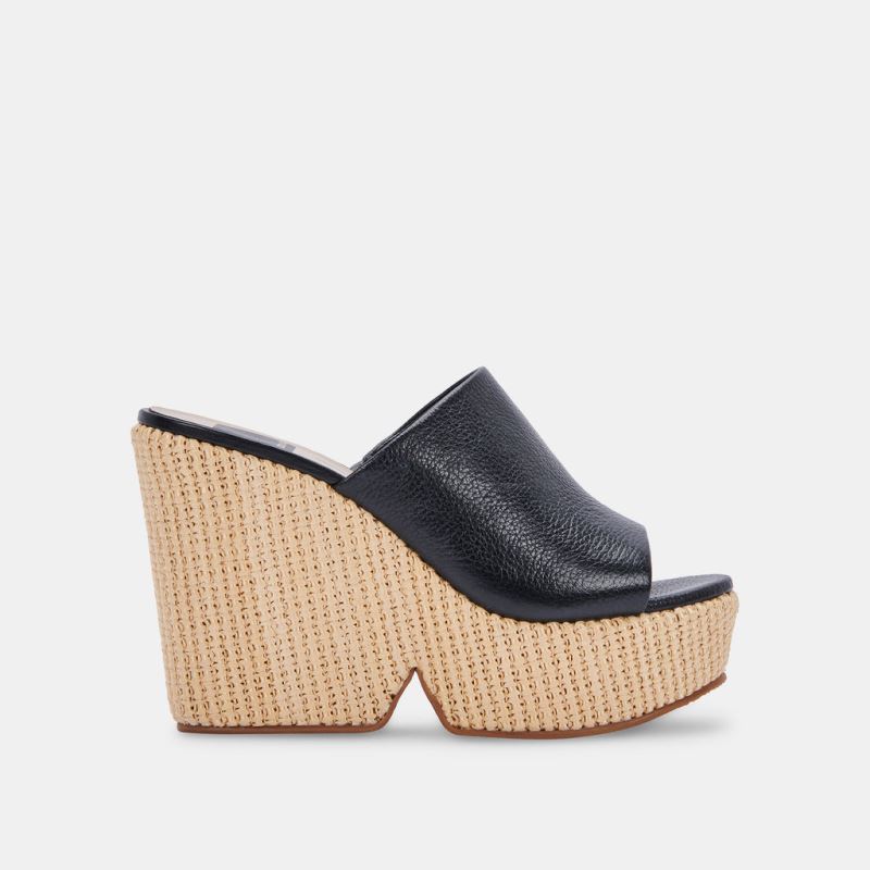 Dolce Vita - Gilma Wedges Black Leather