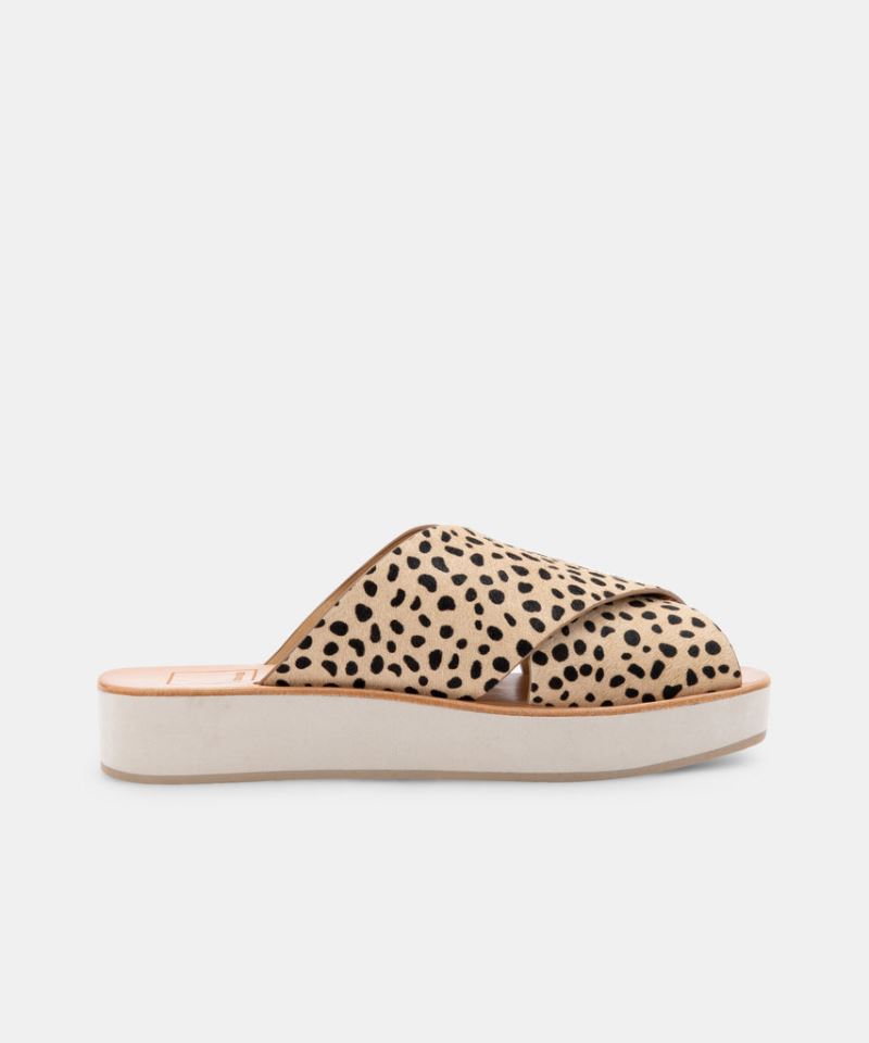 Dolce Vita - Capri Sandals Leopard Calf Hair