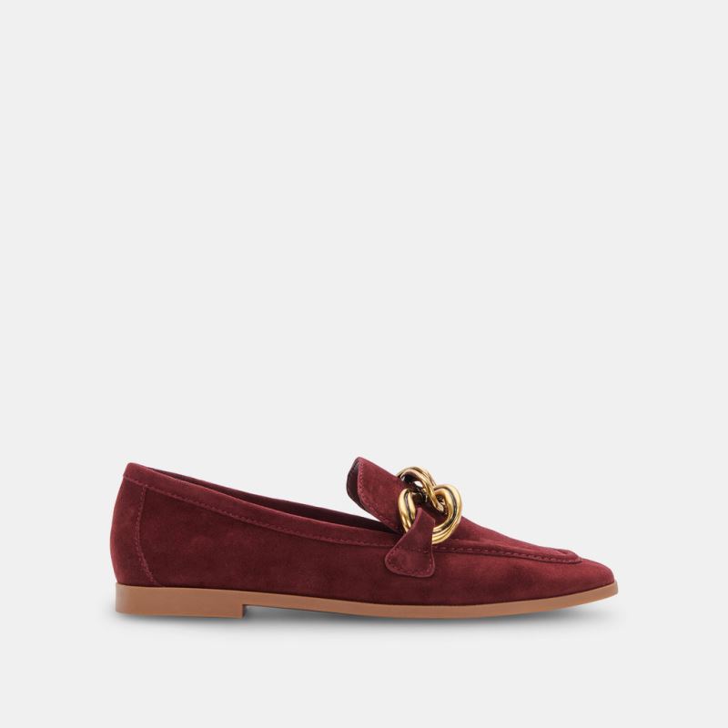 Dolce Vita - Crys Loafers Maroon Suede