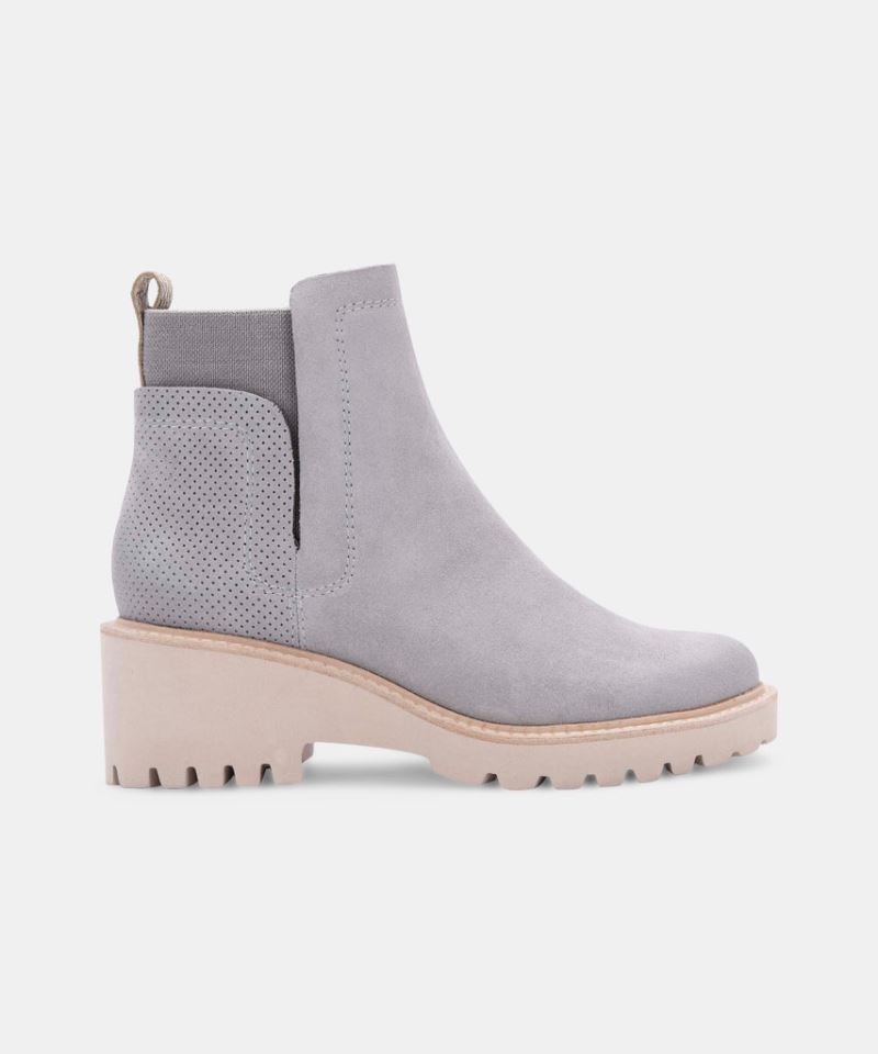 Dolce Vita - Huey Booties Grey Suede