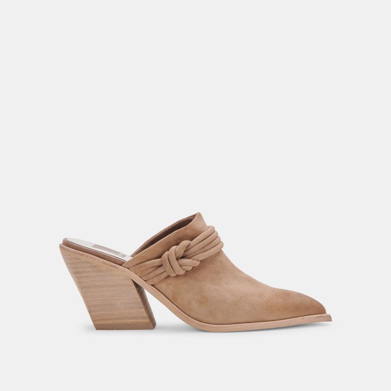 Dolce Vita - Sita Mules Mushroom Suede