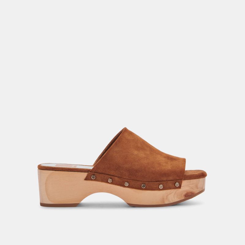 Dolce Vita - Dorado Mules Saddle Suede