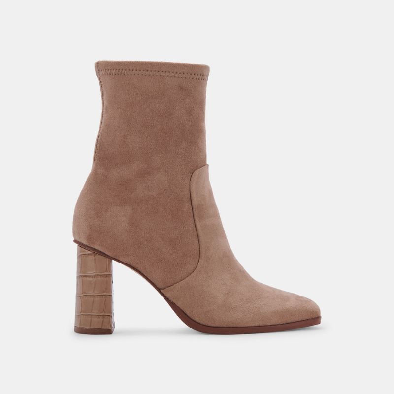 Dolce Vita - Petya Booties Mushroom Stella Suede