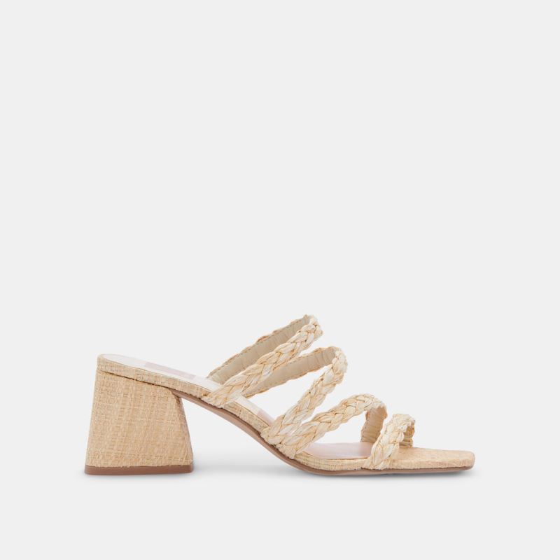 Dolce Vita - Mylah Sandals Natural Raffia