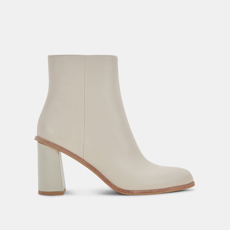 Dolce Vita - Timone Booties Ivory Leather