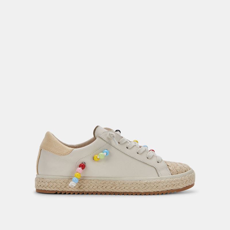 Dolce Vita - Zoe Pride Sneakers Ivory Leather