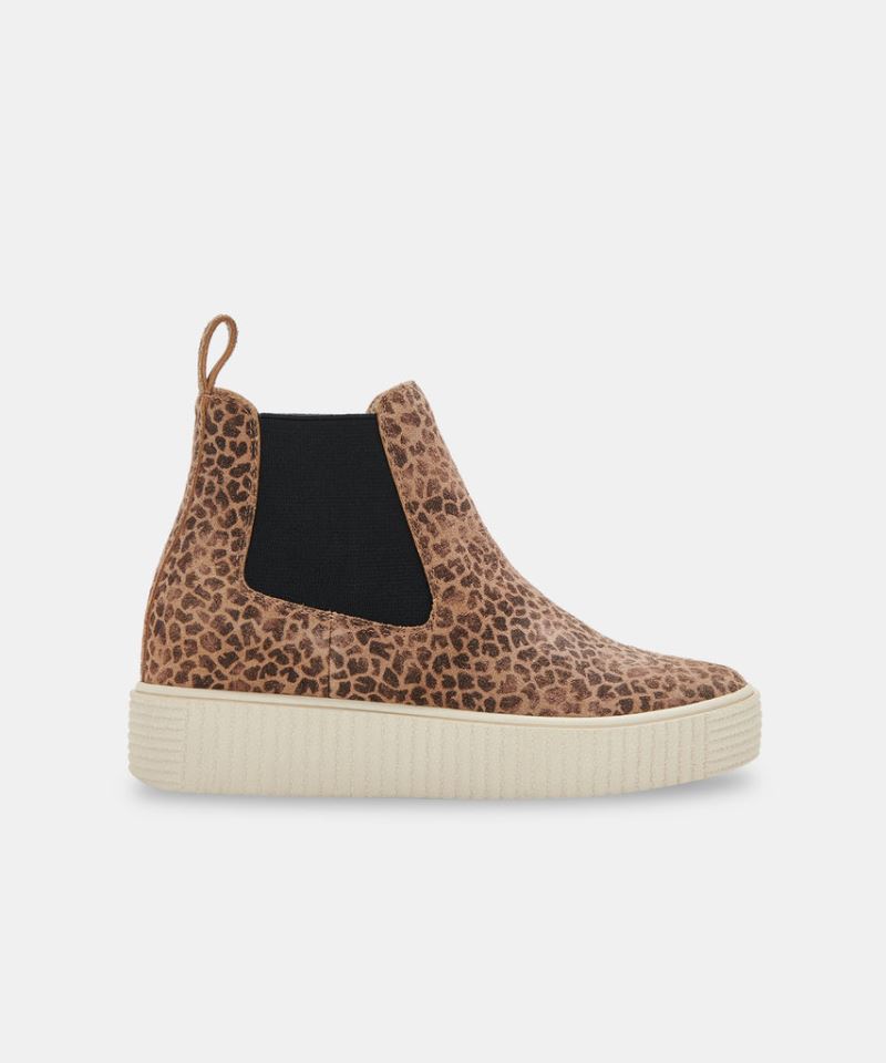 Dolce Vita - Cola Sneakers Dk Leopard Suede