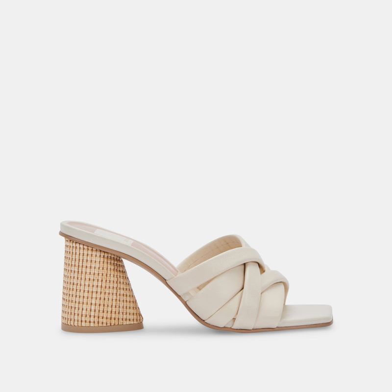 Dolce Vita - Pazlee Heels Ivory Leather