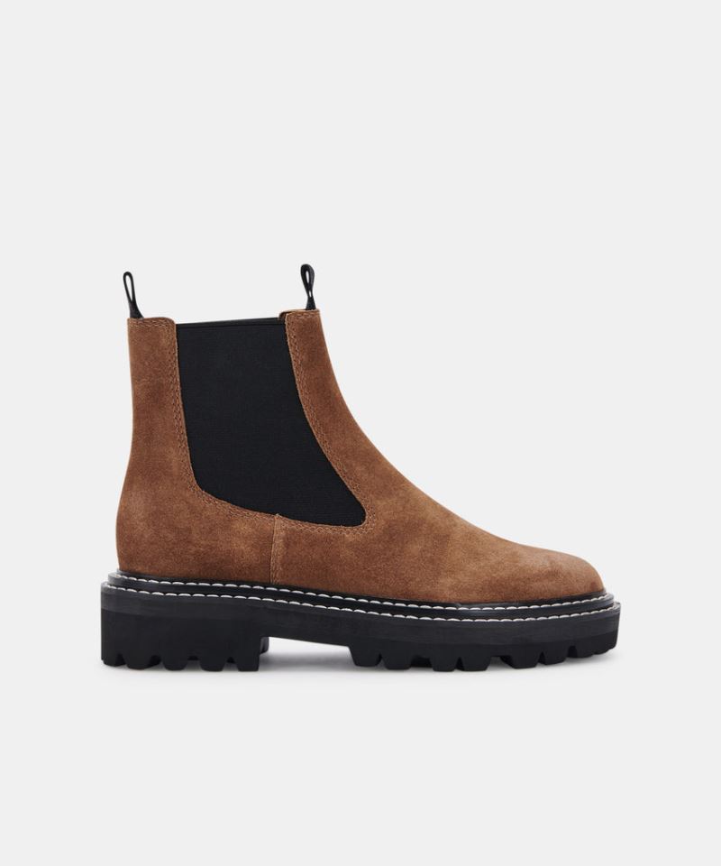 Dolce Vita - Moana Boots Dk Brown Suede