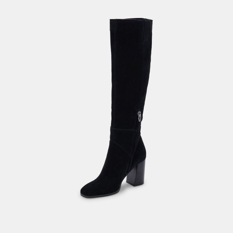 Dolce Vita - Fynn Boots Black Suede [Dolcevita64] - $99.99 : Dolce Vita ...