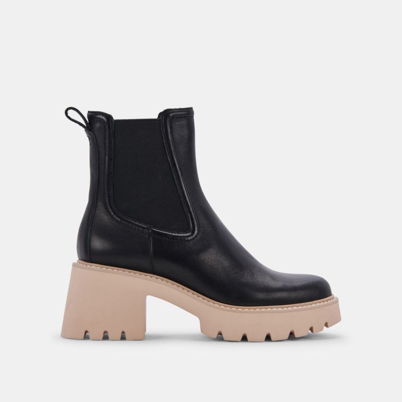 Dolce Vita - Hawk H2o Booties Black Leather