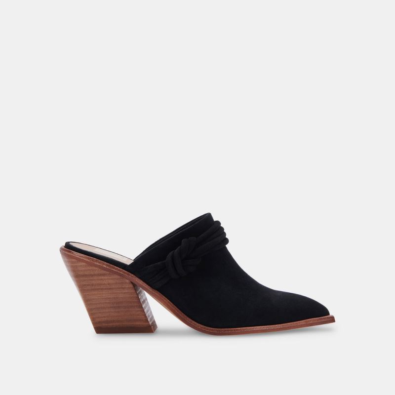 Dolce Vita - Sita Mules Black Suede