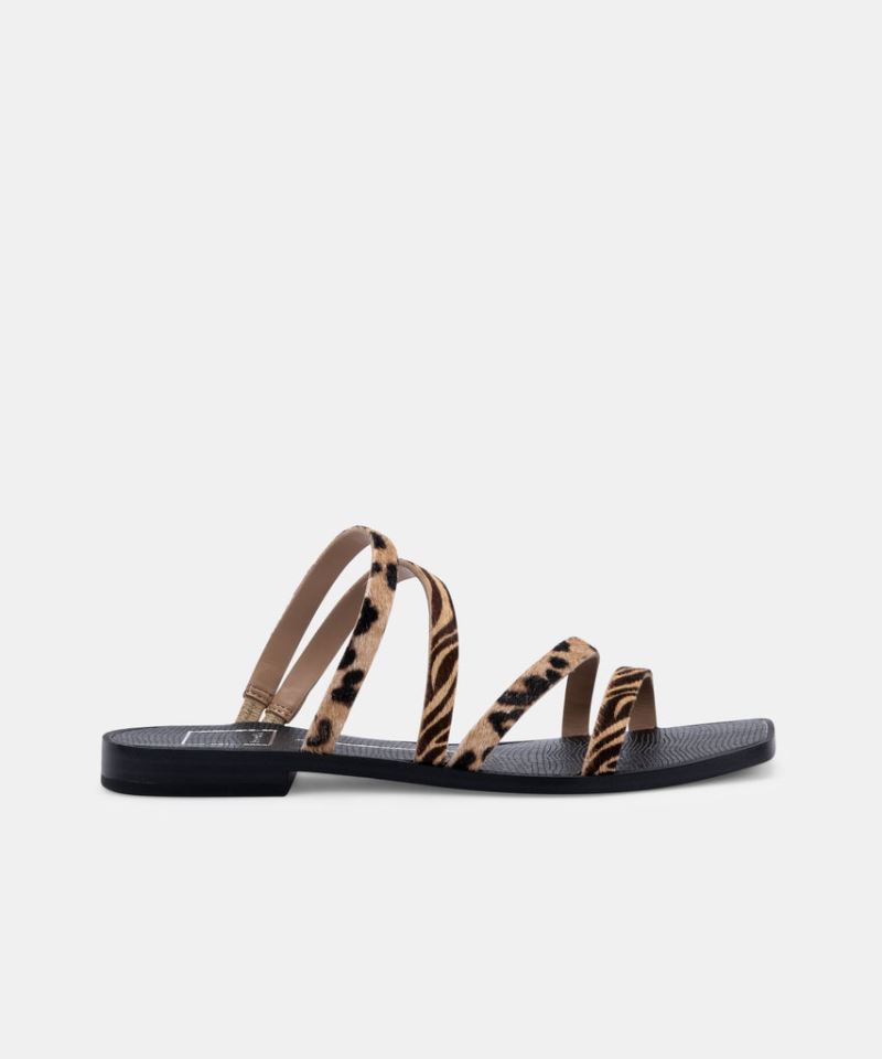 Dolce Vita - Izabel Sandals Leopard Multi Calf Hair