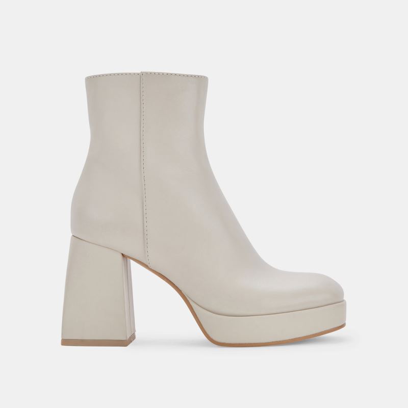 Dolce Vita - Ulyses Boots Ivory Leather