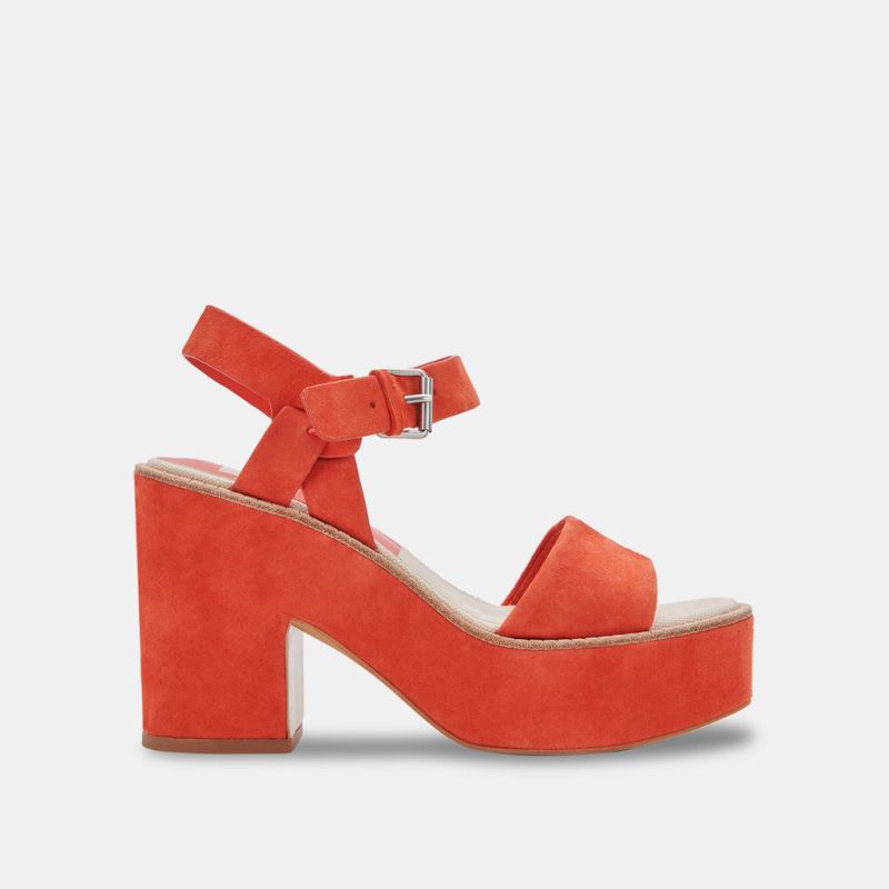 Dolce Vita - Elly Heels Persimmon Suede