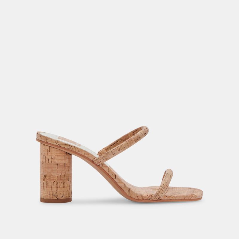 Dolce Vita - Noles Heels Natural Cork