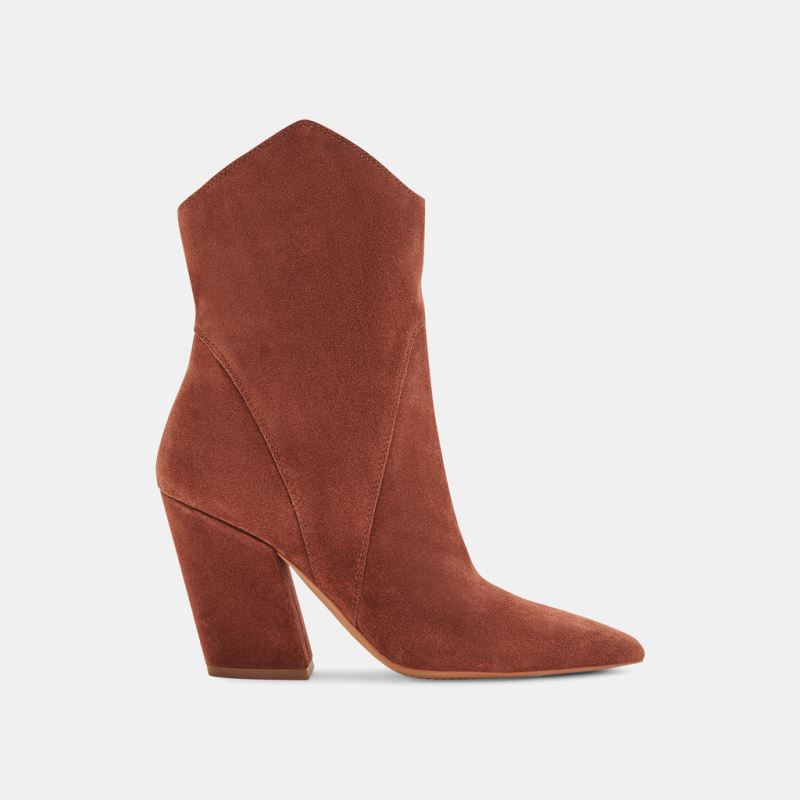 Dolce Vita - Nestly Booties Brandy Suede