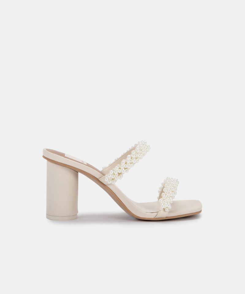 Dolce Vita - Noel Heels Vanilla Pearls