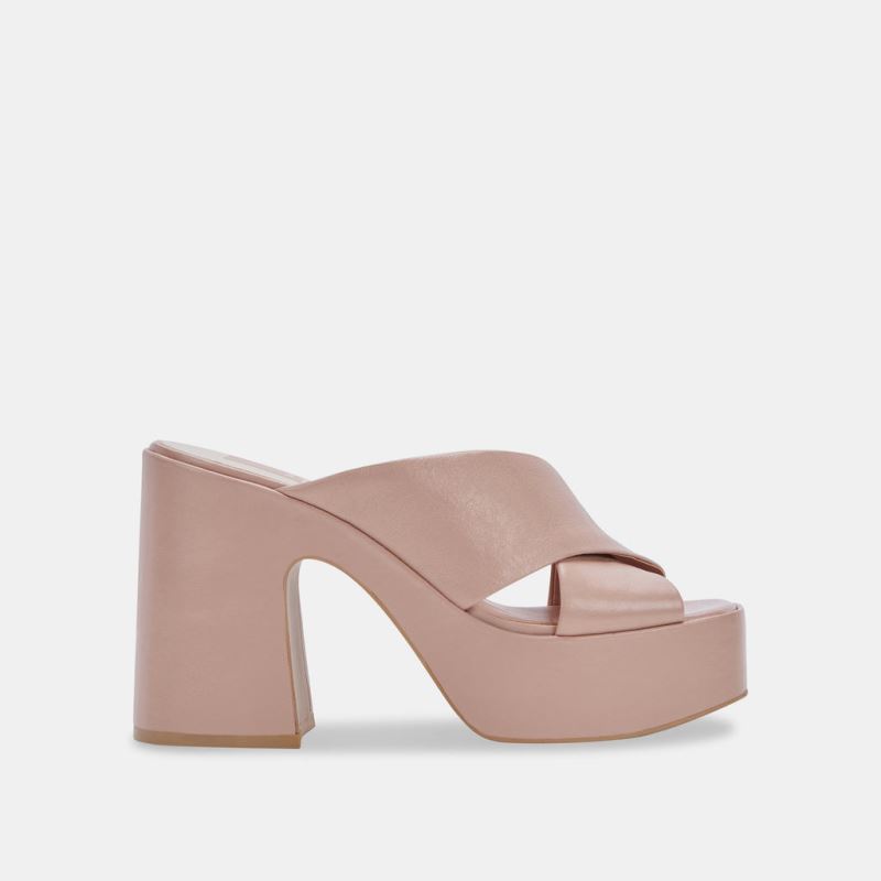 Dolce Vita - Wonder Heels Blush Leather