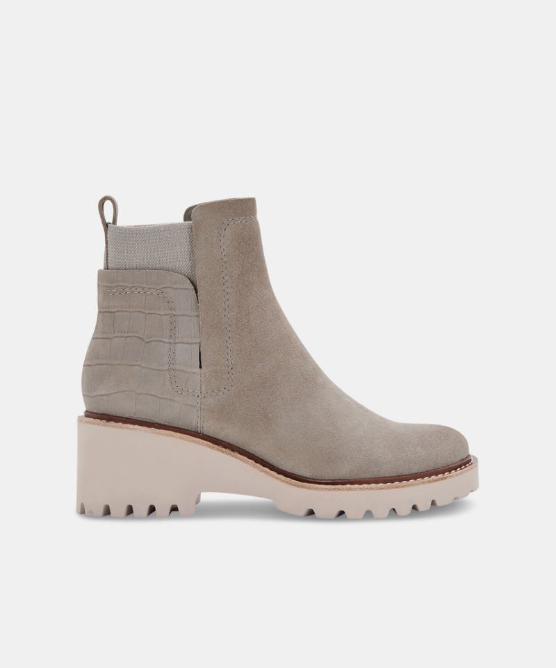 Dolce Vita - Huey H2o Boots Concrete Grey Suede